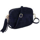 UT57 Schultertasche aus Wildleder
