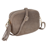 UT57 Schultertasche aus Wildleder