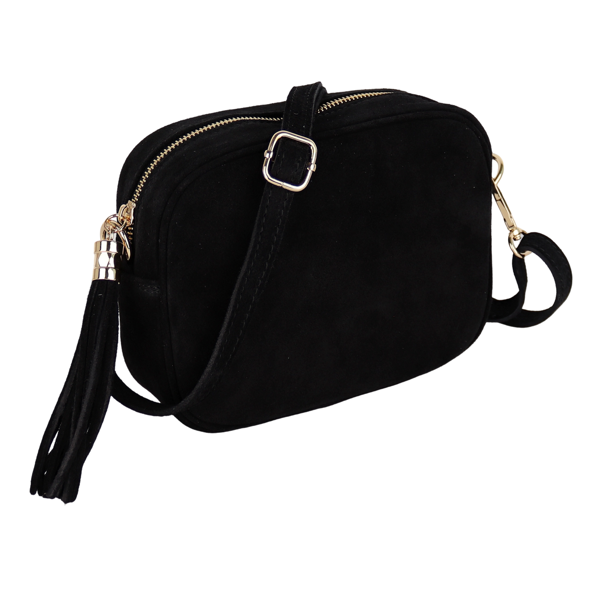 UT57 Schultertasche aus Wildleder