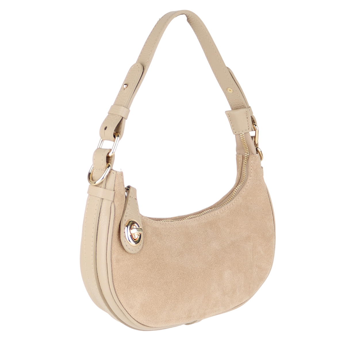 UT79 Schultertasche aus Wildleder