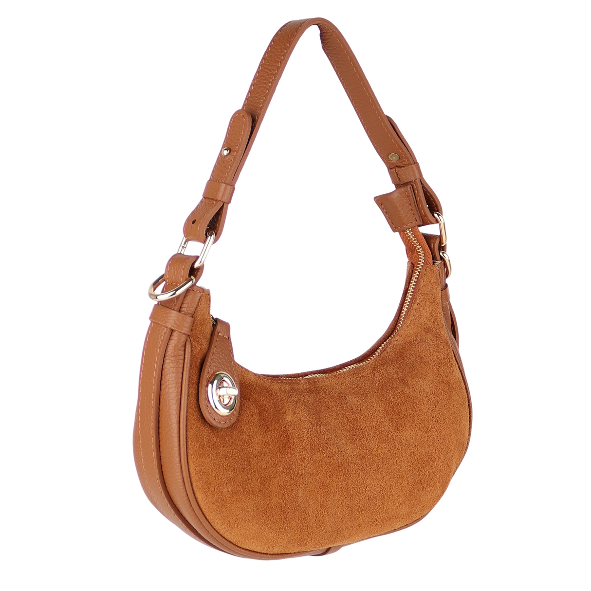 UT79 Schultertasche aus Wildleder