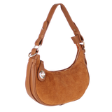 UT79 Schultertasche aus Wildleder