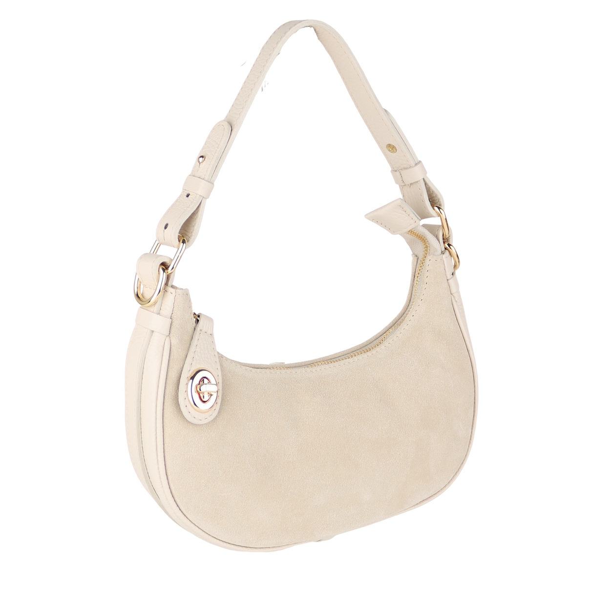 UT79 Schultertasche aus Wildleder