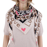 Dreieckstuch Made in Italy - LOVE